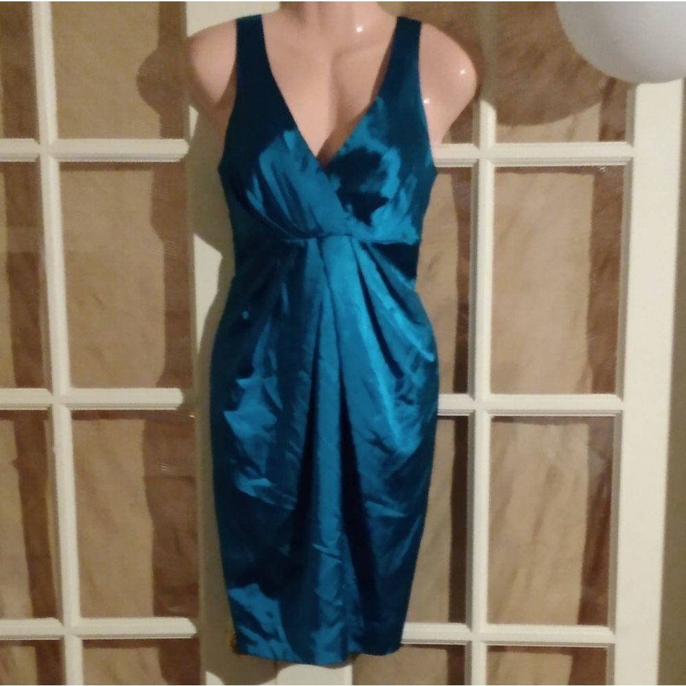 3/$15 Johnny Martin Teal Party Dress